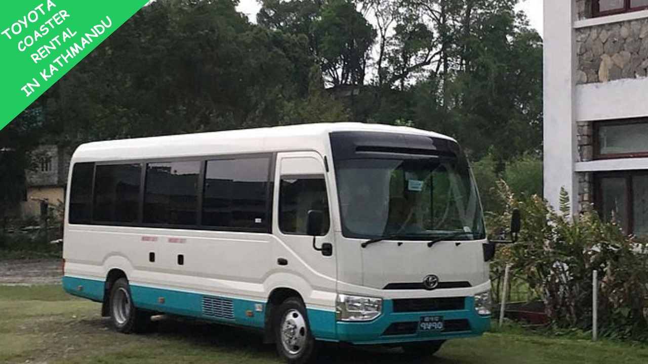 Toyota Coaster rental in Kathmandu Car Rental in Kathmandu